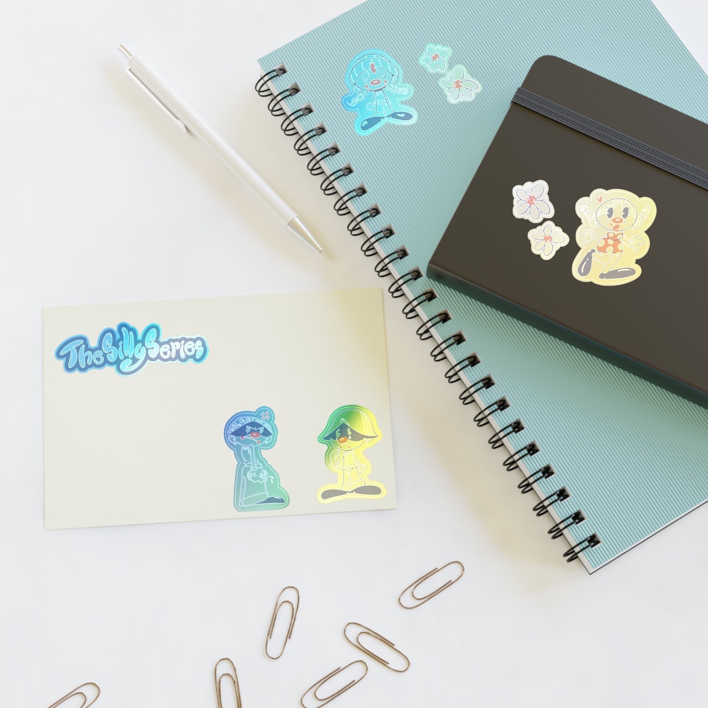 Silly Series Sticker Sheet