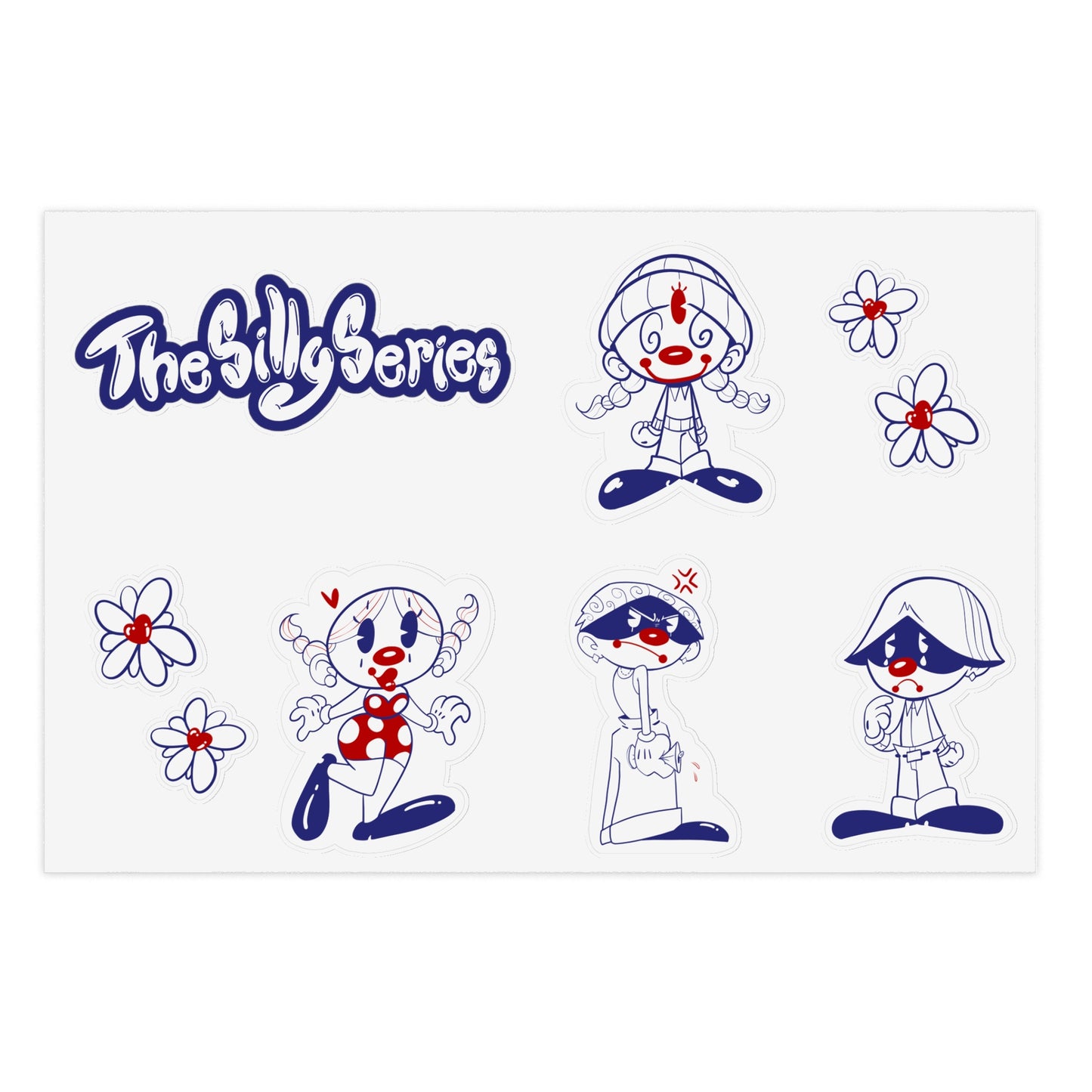 Silly Series Sticker Sheet