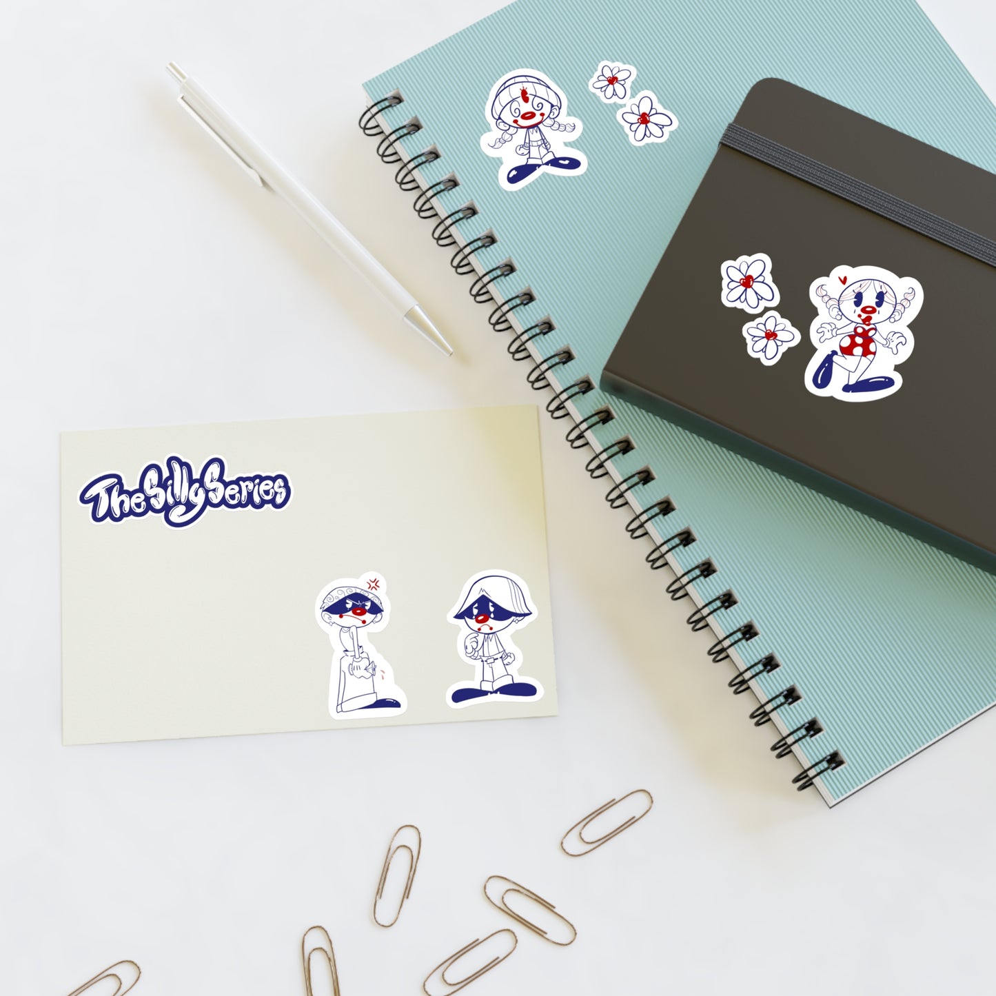 Silly Series Sticker Sheet