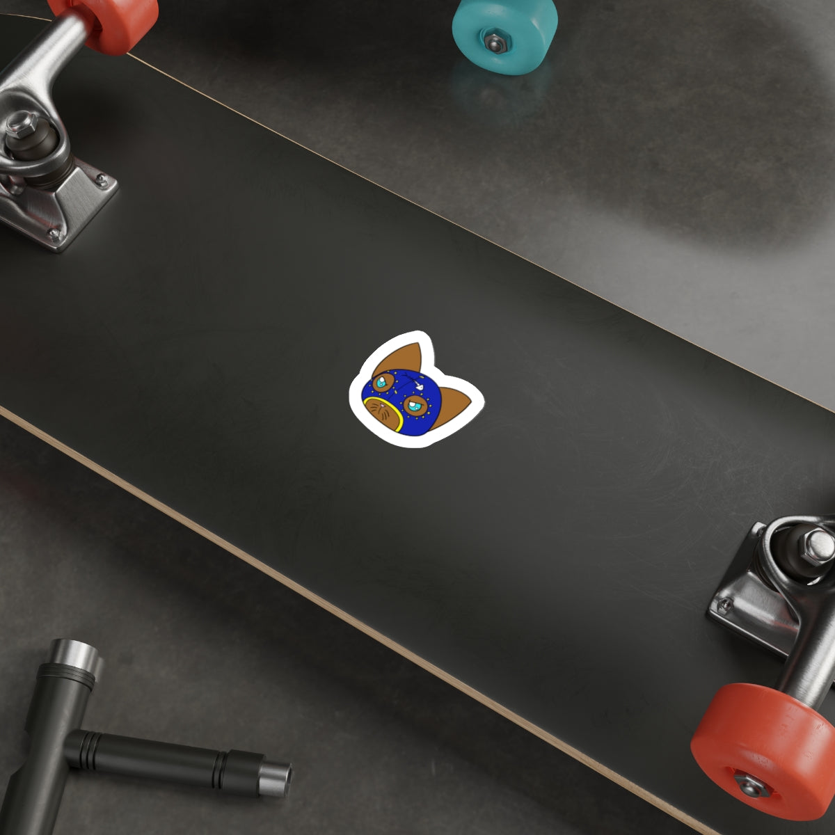 Lucha Gato Sticker