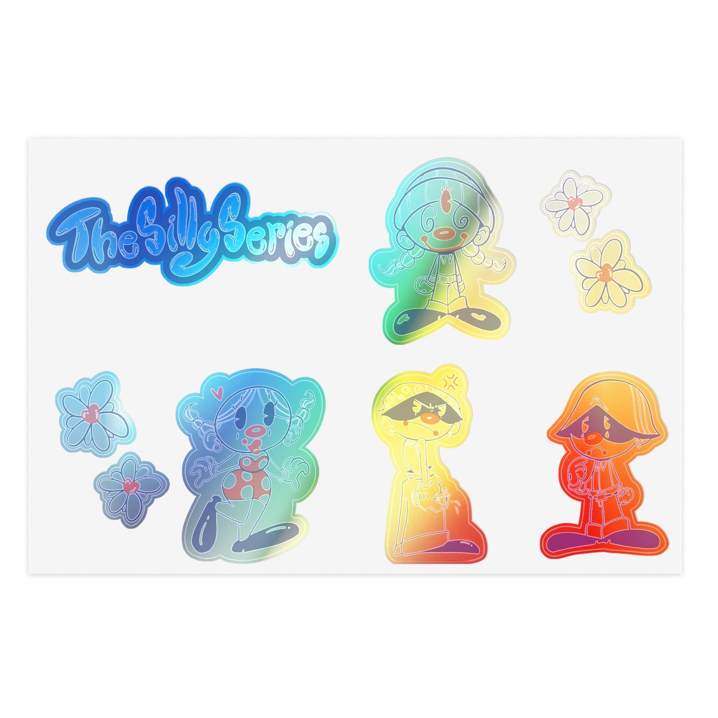 Silly Series Sticker Sheet