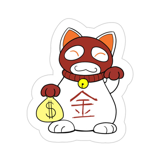 Maneki-neko Sticker