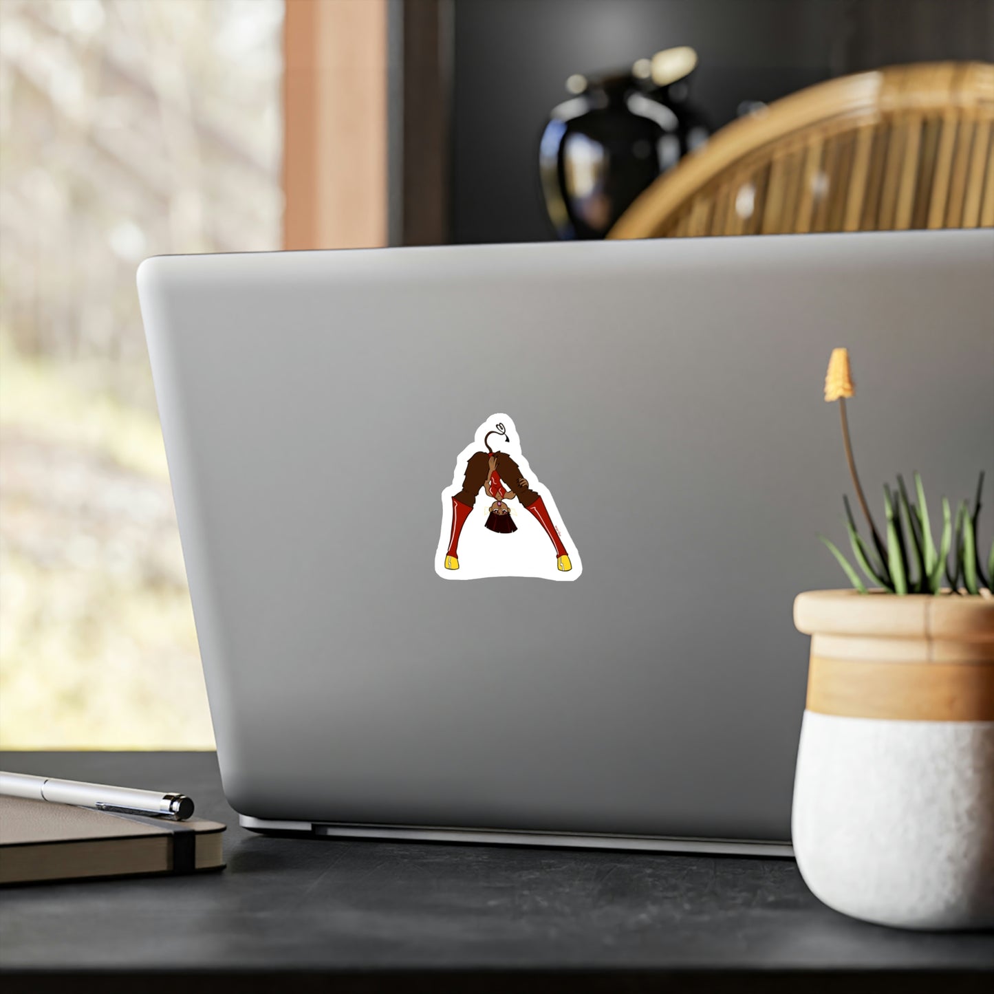 Donkey Lady Sticker